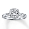 Thumbnail Image 0 of Diamond Engagement Ring 5/8 ct tw Princess-cut 14K White Gold