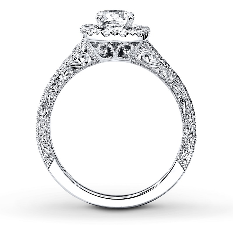Neil Lane Engagement Ring 1-1/6 ct tw Diamonds 14K White Gold