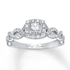 Thumbnail Image 0 of Neil Lane Princess-cut Engagement Ring 5/8 ct tw 14K White Gold