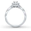 Thumbnail Image 1 of Neil Lane Princess-cut Engagement Ring 5/8 ct tw 14K White Gold