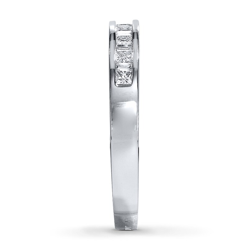 Main Image 3 of Adore Diamond Wedding Band 1/3 carat tw 14K White Gold