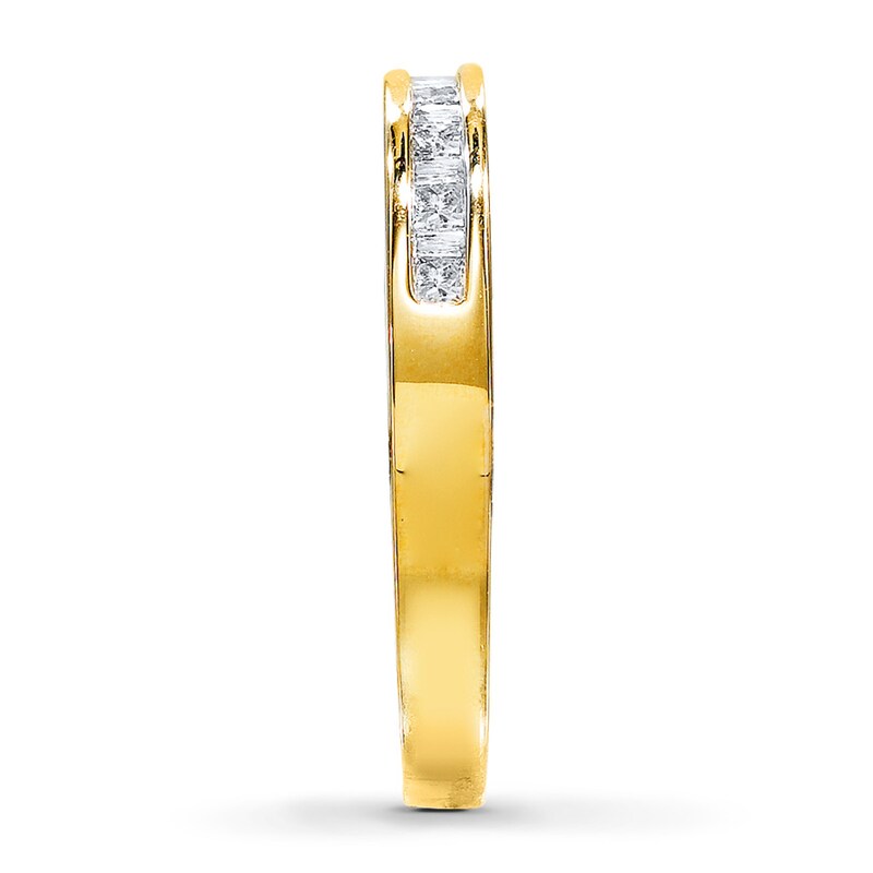 Diamond Wedding Band 1/3 carat tw 14K Yellow Gold