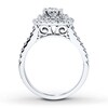 Thumbnail Image 1 of Diamond Engagement Ring 1 ct tw Round-cut 14K White Gold