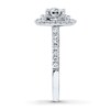 Thumbnail Image 2 of Diamond Engagement Ring 1 ct tw Round-cut 14K White Gold