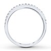Thumbnail Image 2 of Adore Diamond Wedding Band 1/5 ct tw Round-cut 14K White Gold