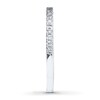 Thumbnail Image 3 of Adore Diamond Wedding Band 1/5 ct tw Round-cut 14K White Gold