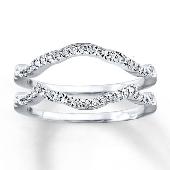 Adore Diamond Wedding Bands 1/3 ct tw Round-cut 14K White Gold