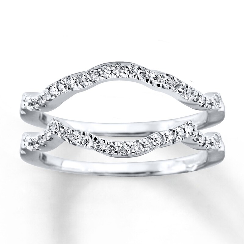Main Image 1 of Adore Diamond Wedding Bands 1/3 ct tw Round-cut 14K White Gold