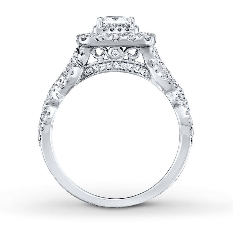 Main Image 2 of Neil Lane Engagement Ring 1-1/8 ct tw Diamonds 14K White Gold