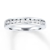 Thumbnail Image 1 of Adore Diamond Wedding Band 1/2 ct tw Round-cut 14K White Gold