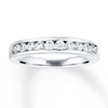 Thumbnail Image 0 of Diamond Wedding Band 1/2 ct tw Round-cut 14K White Gold