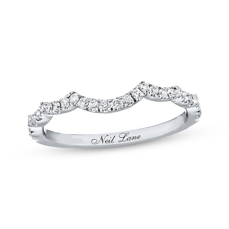 Neil Lane Wedding Band 1/5 ct tw Diamonds 14K White Gold