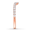 Thumbnail Image 2 of Neil Lane Round Diamond Wedding Band 3/8 ct tw 14K Rose Gold