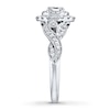 Thumbnail Image 3 of Neil Lane Oval Diamond Engagement Ring 7/8 ct tw 14K White Gold