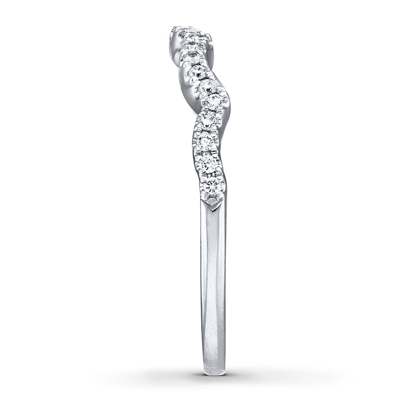 Main Image 3 of Neil Lane Wedding Band 1/6 ct tw Diamonds 14K White Gold