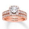 Thumbnail Image 1 of Neil Lane Bridal Set 1-1/8 ct tw Diamonds 14K Rose Gold