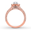 Thumbnail Image 2 of Neil Lane Round Diamond Engagement Ring 7/8 ct tw 14K Rose Gold