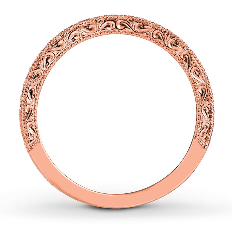 Main Image 2 of Neil Lane Wedding Band 1/4 ct tw Diamonds 14K Rose Gold