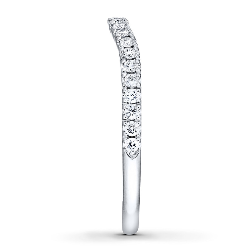 Main Image 3 of Neil Lane Wedding Band 1/4 ct tw Diamonds 14K White Gold