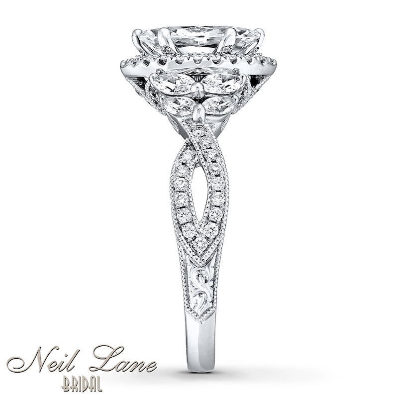 Neil Lane Diamond Engagement Ring 1-3/8 ct tw 14K White Gold