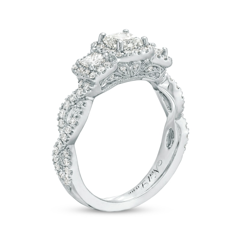 Main Image 2 of Neil Lane Engagement Ring 1-1/8 ct tw Diamonds 14K White Gold