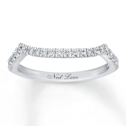 Neil Lane Diamond Wedding Band 1/4 ct tw Diamonds 14K White Gold