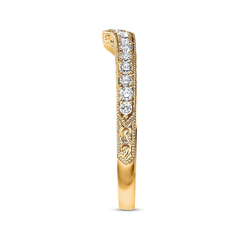 Main Image 2 of Neil Lane Wedding Band 1/3 ct tw Diamonds 14K Yellow Gold