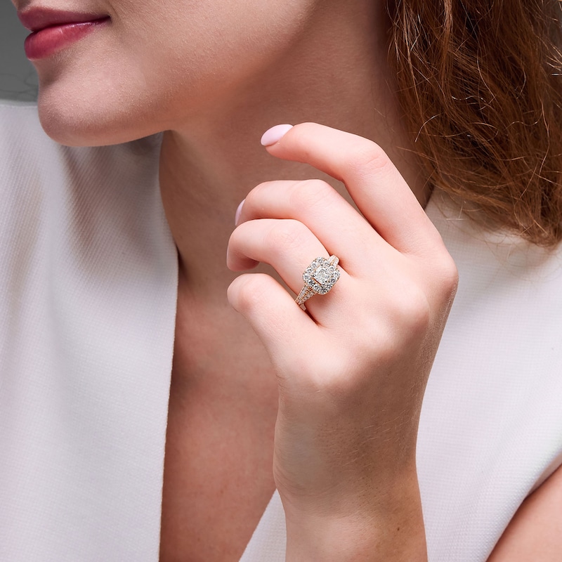 Main Image 4 of Neil Lane Engagement Ring 2-1/6 ct tw Diamonds 14K Yellow Gold