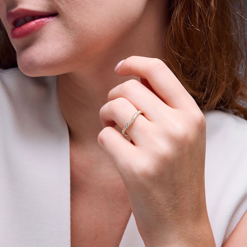 Main Image 12 of Neil Lane Wedding Band 3/8 ct tw Diamonds 14K Yellow Gold