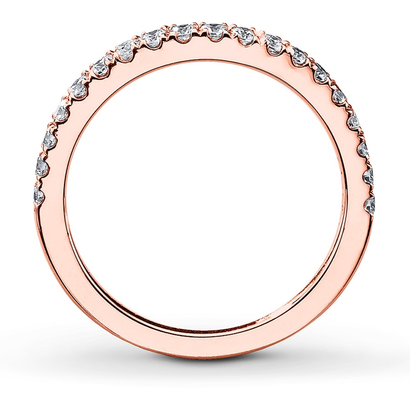 Neil Lane Wedding Band 3/8 ct tw Diamonds 14K Rose Gold