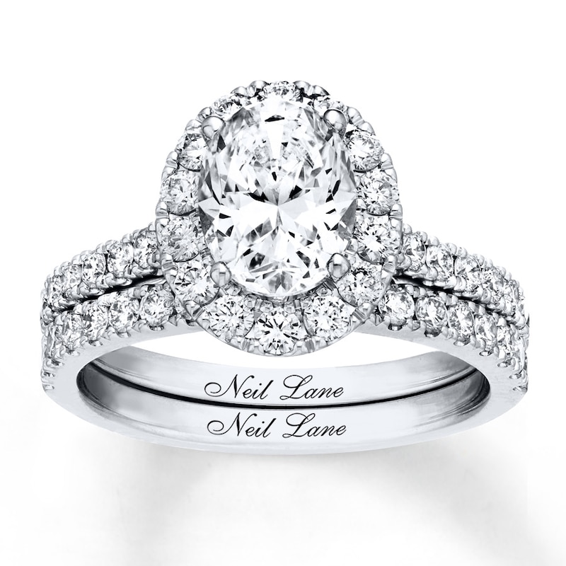 Neil Lane Diamond Bridal Set 2-3/8 ct tw 14K White Gold