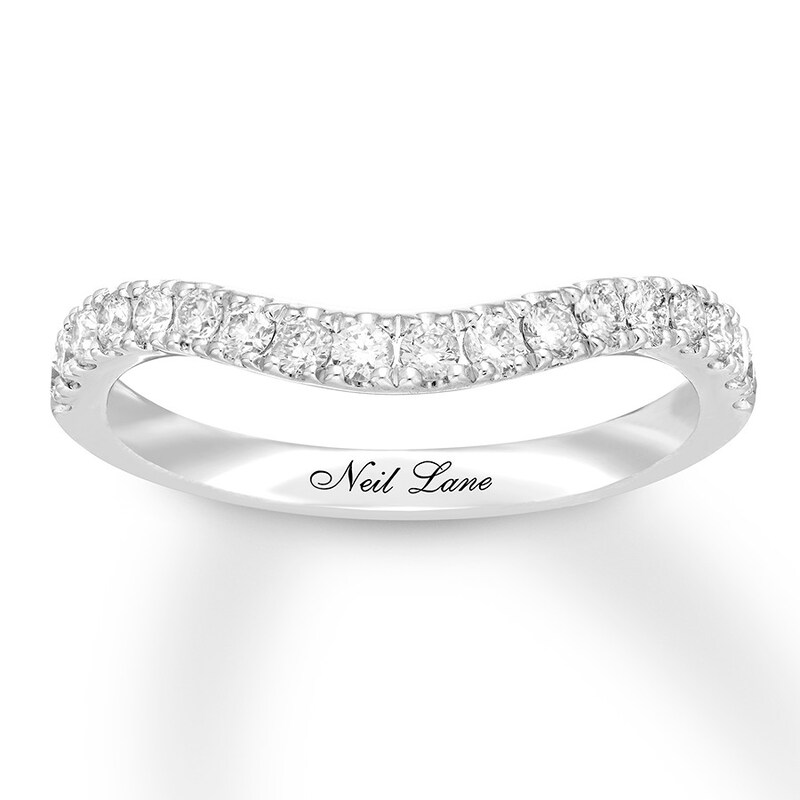 Neil Lane Diamond Wedding Band 3/8 ct tw 14K White Gold