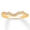 Thumbnail Image 1 of Adore Diamond Wedding Band 1/8 ct tw 10K Yellow Gold