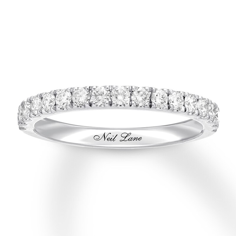 Neil Lane Diamond Wedding Band 1/2 ct tw 14K White Gold