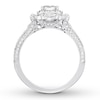 Thumbnail Image 1 of Neil Lane Cushion-cut Diamond Engagement Ring 1-5/8 ct tw 14K White Gold