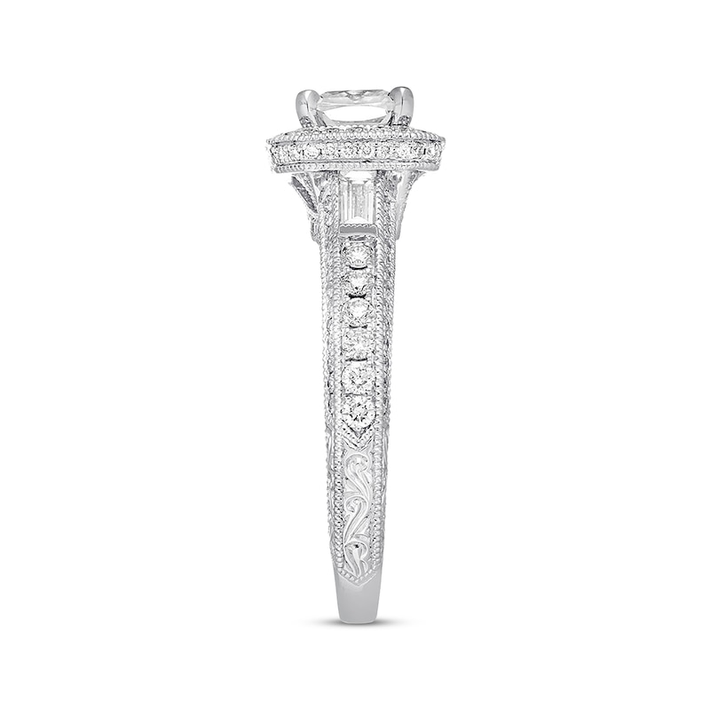 Main Image 2 of Neil Lane Cushion-cut Diamond Engagement Ring 1-5/8 ct tw 14K White Gold
