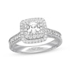 Thumbnail Image 1 of Neil Lane Princess-cut Diamond Engagement Ring 1-1/2 ct tw 14K White Gold