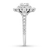 Neil Lane Oval-cut Diamond Engagement Ring 1-7/8 ct tw 14K White Gold