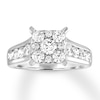 Thumbnail Image 1 of Adore Diamond Engagement Ring 1-3/4 ct tw Round-cut 14K White Gold