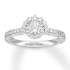 Thumbnail Image 1 of Neil Lane Round Diamond Engagement Ring 1/2 ct tw 14K White Gold