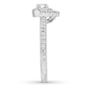 Thumbnail Image 3 of Neil Lane Round Diamond Engagement Ring 1/2 ct tw 14K White Gold