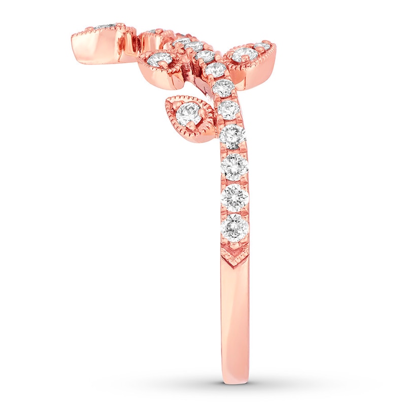 Main Image 3 of Neil Lane Diamond Wedding Band 3/8 ct tw 14K Rose Gold
