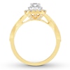 Neil Lane Engagement Ring 7/8 ct tw Diamonds 14K Two-Tone Gold