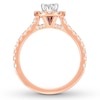 Neil Lane Diamond Engagement Ring 1-1/2 ct tw 14K Rose Gold