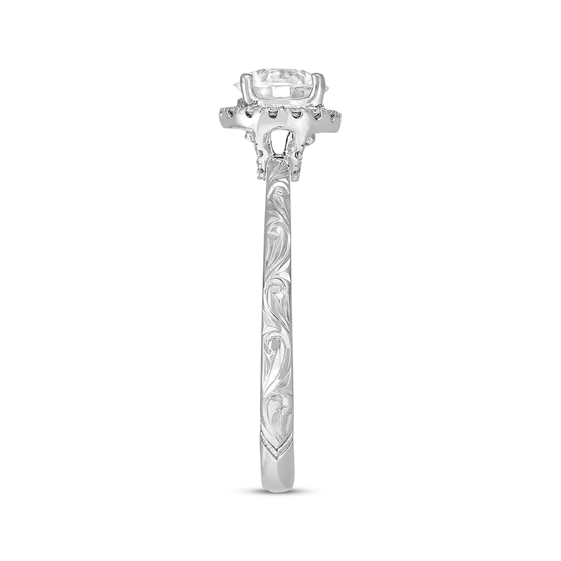 Main Image 2 of Neil Lane Round-cut Diamond Engagement Ring 7/8 ct tw 14K White Gold
