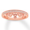 Thumbnail Image 1 of Adore Diamond Wedding Band 1/10 ct tw Round-cut 10K Rose Gold