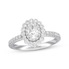 Thumbnail Image 1 of Neil Lane Oval-Shaped Diamond Engagement Ring 7/8 ct tw 14K White Gold
