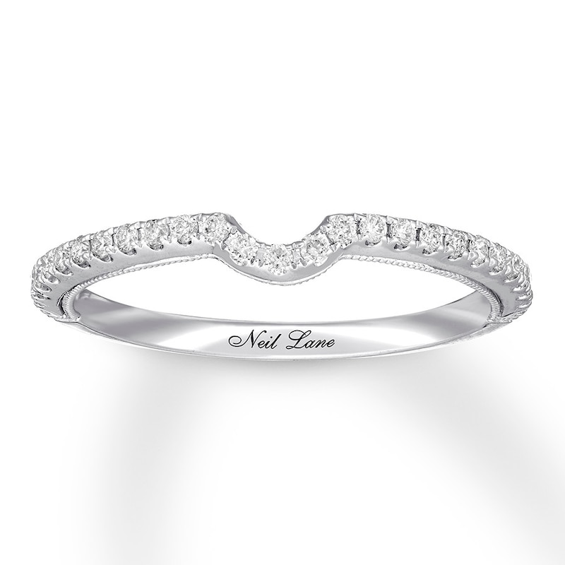 Main Image 1 of Neil Lane Diamond Wedding Band 1/5 ct tw 14K White Gold