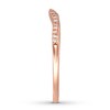 Thumbnail Image 3 of Diamond Wedding Band 1/15 ct tw Round-cut 10K Rose Gold