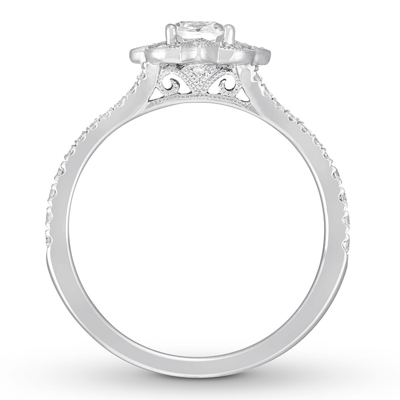 Main Image 2 of Neil Lane Engagement Ring 3/4 ct tw Diamonds 14K White Gold
